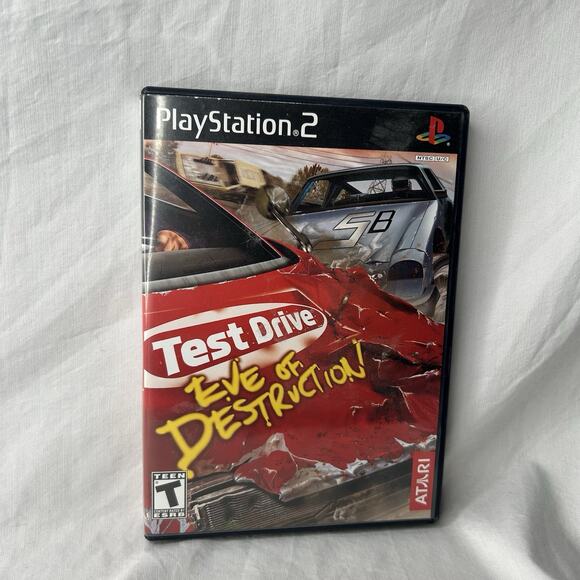 PlayStation 2 Test Drive Eve Of Destruction Ps2 Game Rare CIB - Picture 1 of 4